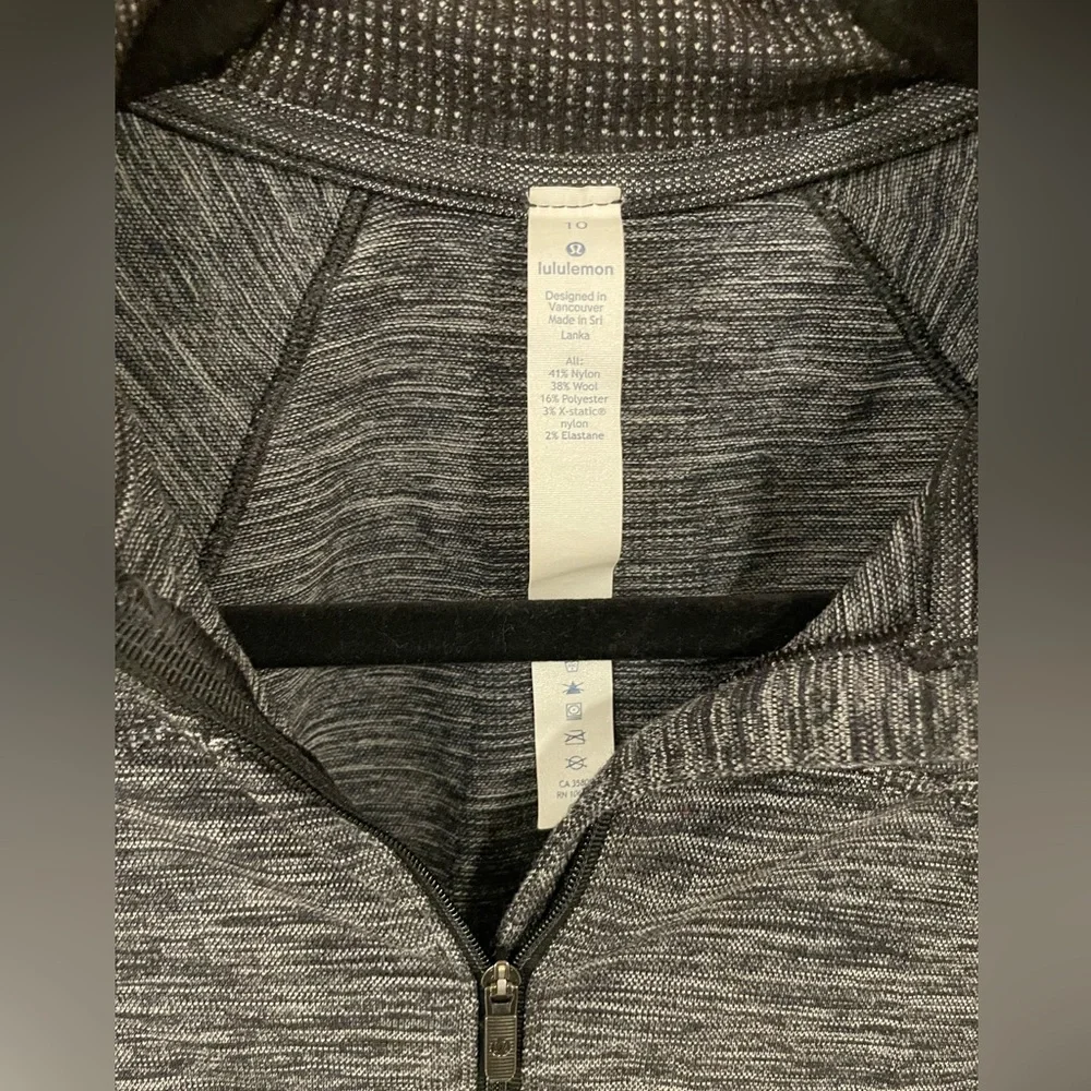 Lululemon Swiftly Wool 1/2 Zip - Picture 5 of 6
